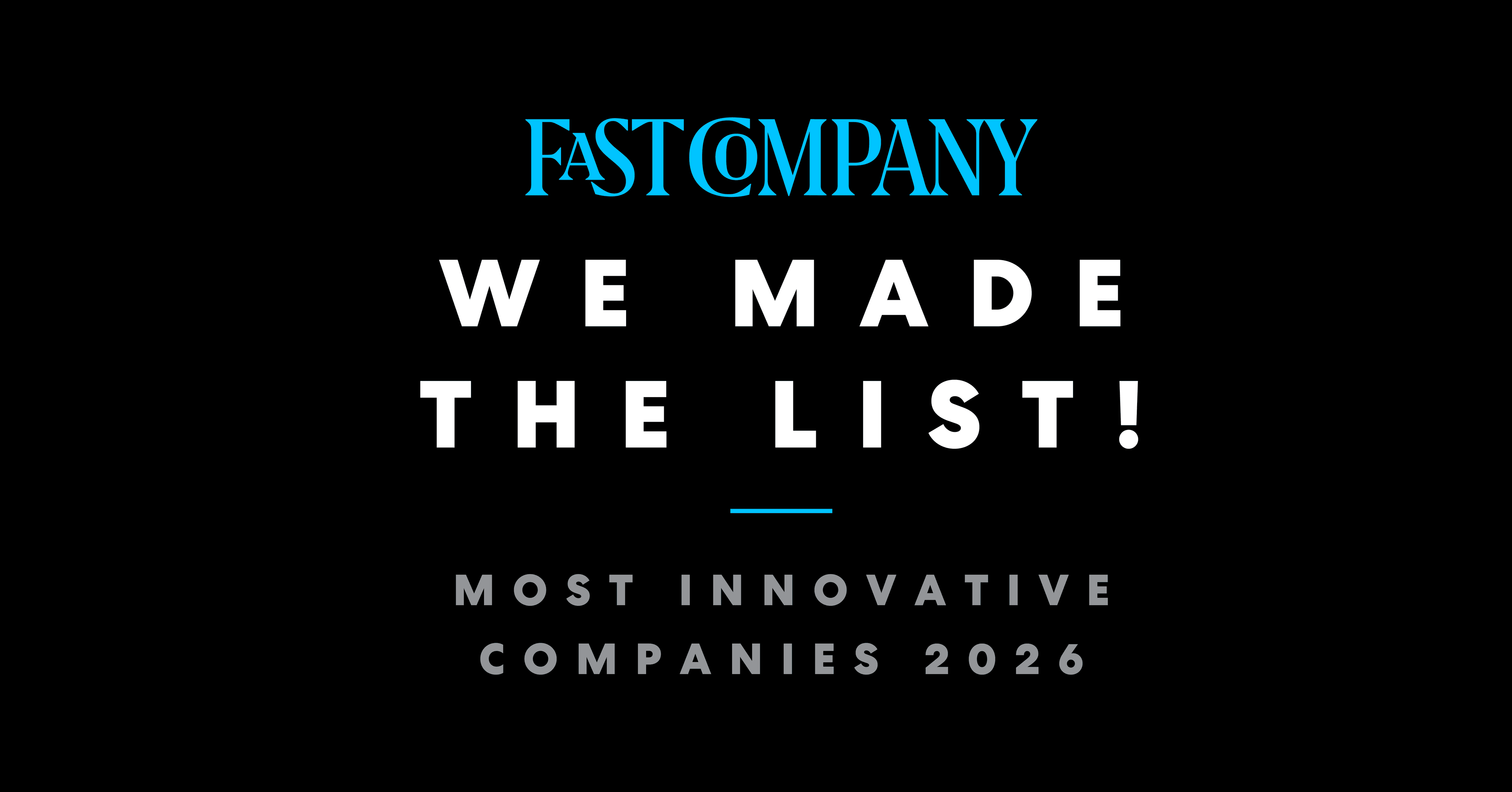 Bria Named Most Innovative Companies of 2026